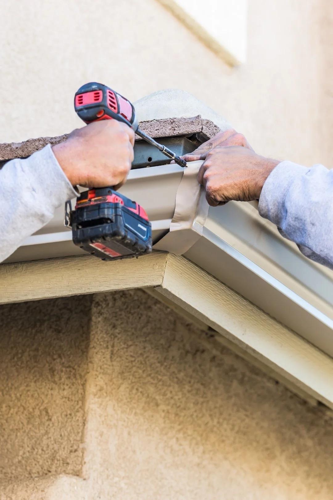 Professional gutter installation
