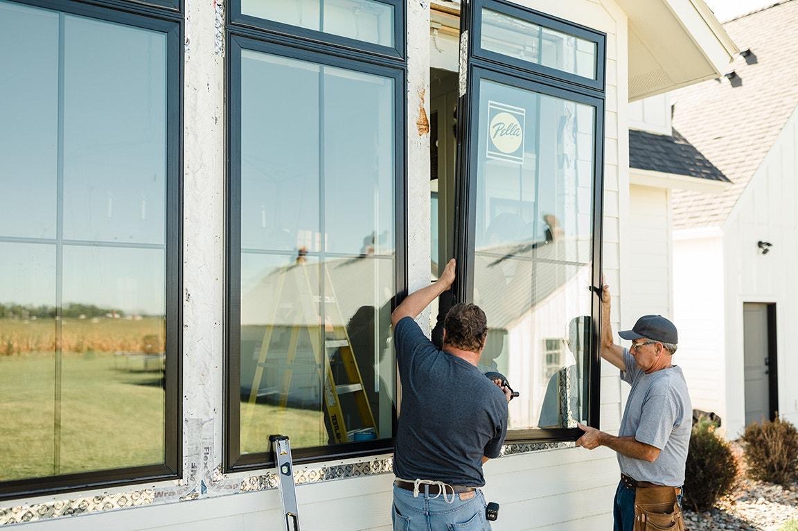 Professional window installation